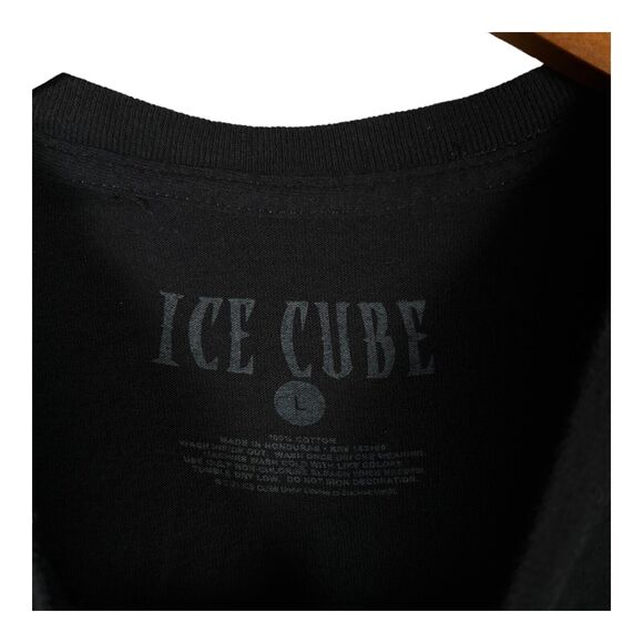 Ice Cube Shirt Men's 51st Street Hip Hop 90s Rap Friday NWA Black sz L - Picture 4 of 4